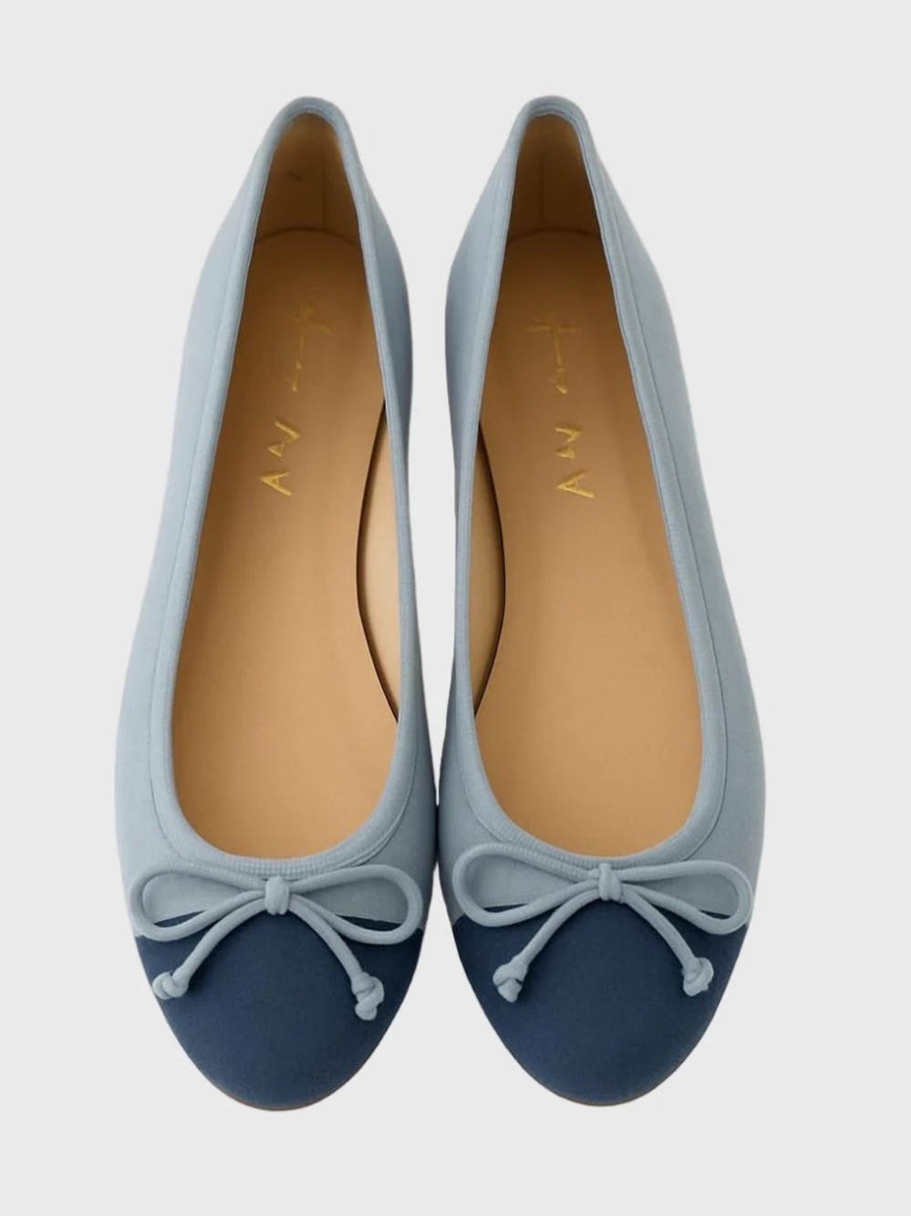 French Sole New York Index Flats Ice Blue Women's Size 9
